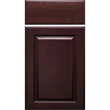 Dökk kirsuberja eldhúsinnrétting